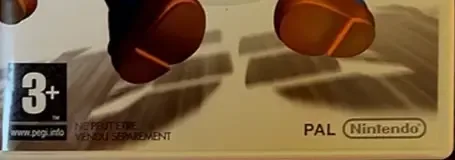 Mario Kart Wii, the PEGI square on its front