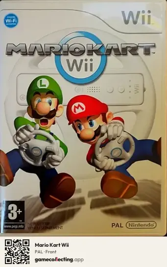 Mario Kart Wii Nintendo Wii, PAL box front