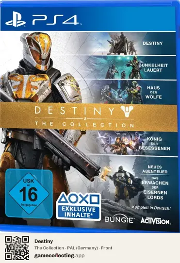 Destiny PlayStation 4, Germany box front
