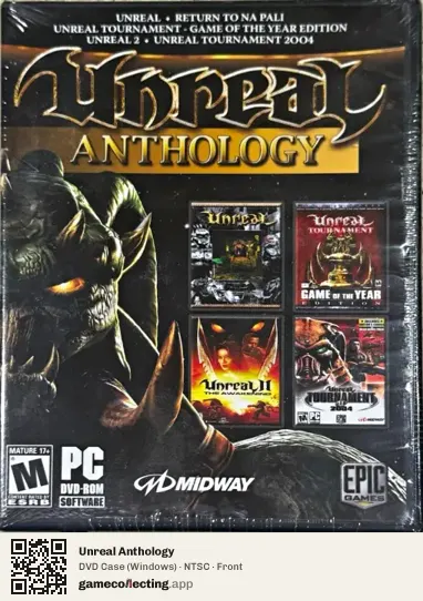 Unreal Anthology Computer, NTSC box front