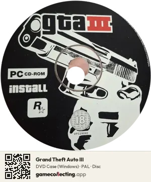 Grand Theft Auto III Computer, PAL disc