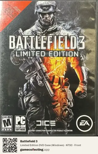 Battlefield 3 Computer, NTSC box front