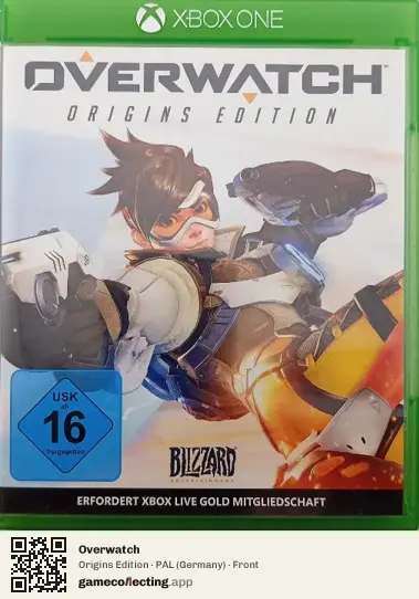 Overwatch Xbox One, Germany box front