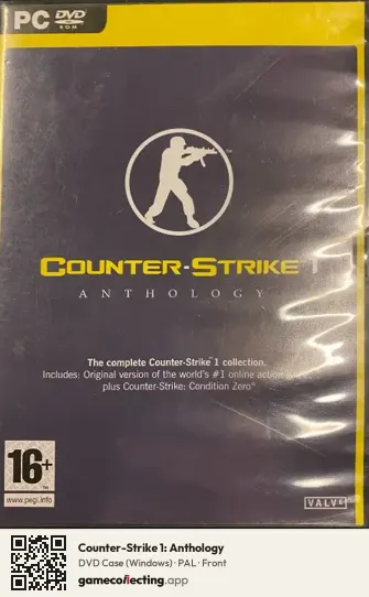 Counter-Strike 1: Anthology Computer, PAL box front