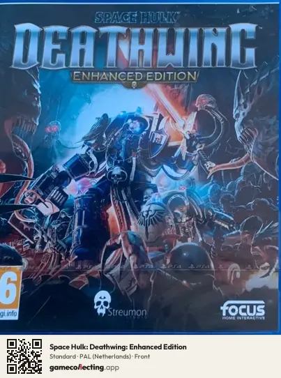 Space Hulk: Deathwing: Enhanced Edition PlayStation 4, Netherlands box front