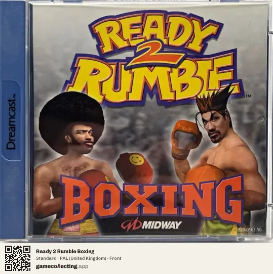 Ready 2 Rumble Boxing Sega Dreamcast, United Kingdom box front