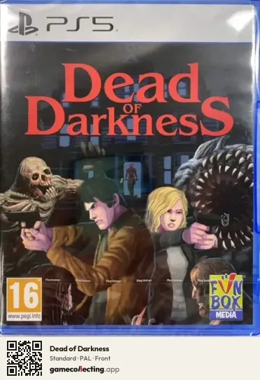 Dead of Darkness PlayStation 5, PAL box front