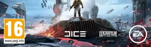 Star Wars Battlefront, the PEGI square on its front