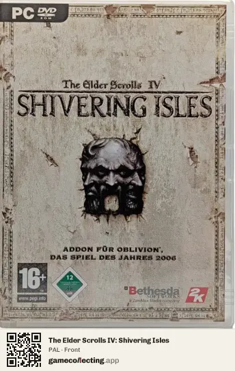 The Elder Scrolls IV: Shivering Isles Computer, PAL box front