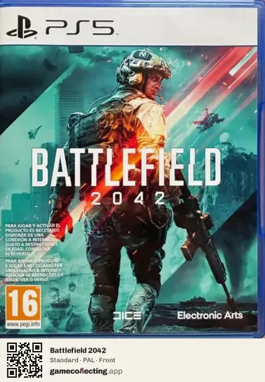 Battlefield 2042 PlayStation 5, PAL box front