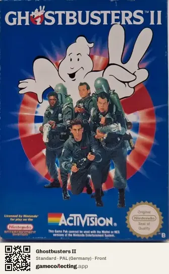 Ghostbusters II Nintendo Entertainment System, Germany box front