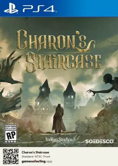 Charon's Staircase PlayStation 4, NTSC box front