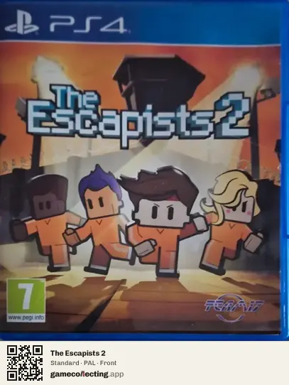 The Escapists 2 PlayStation 4, PAL box front