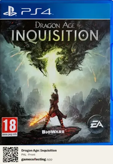 Dragon Age: Inquisition PlayStation 4, PAL box front