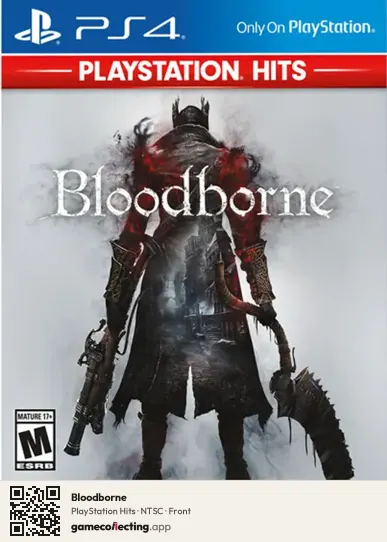 Bloodborne PlayStation 4, NTSC box front