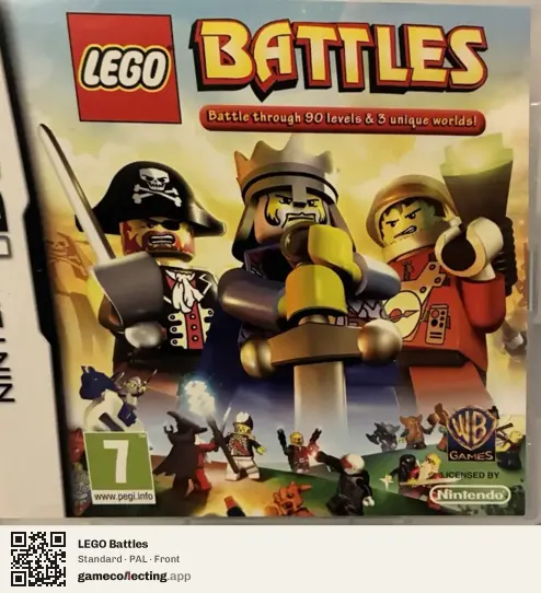LEGO Battles Nintendo DS, PAL box front