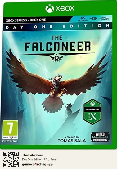 The Falconeer Xbox Series X, PAL box front