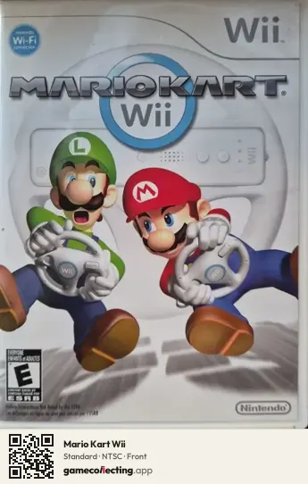 Mario Kart Wii Nintendo Wii, NTSC box front