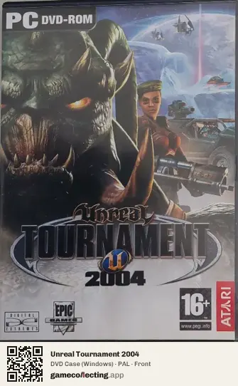 Unreal Tournament 2004 Computer, PAL box front
