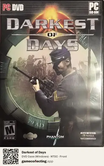 Darkest of Days Computer, NTSC box front