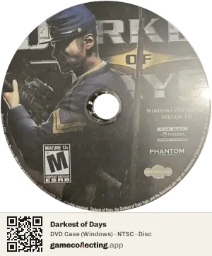 Darkest of Days Computer, NTSC disc