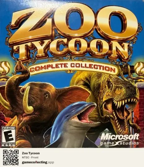 Zoo Tycoon Computer, NTSC box front