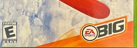 SSX 3, the ESRB box on its front