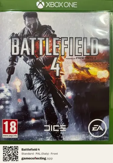 Battlefield 4 Xbox One, Italy box front