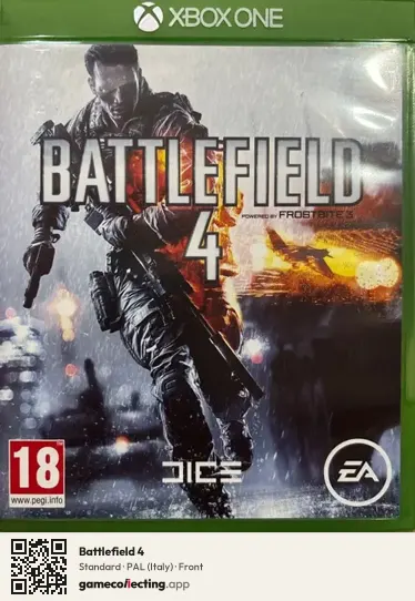 Battlefield 4 Xbox One, Italy box front