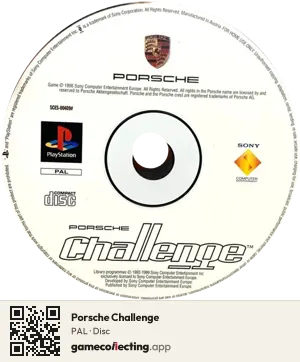 Porsche Challenge PlayStation, PAL disc