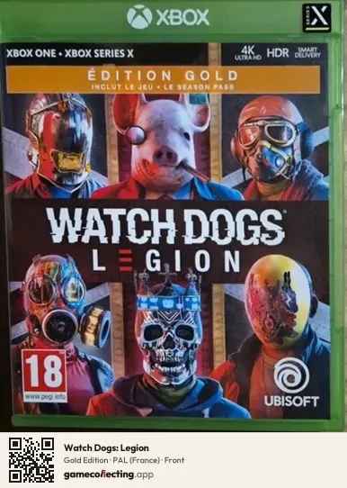 Watch Dogs: Legion Xbox One, France box front