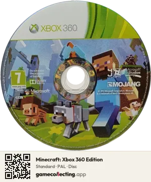 Minecraft: Xbox 360 Edition Xbox 360, PAL disc