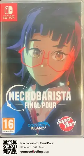 Necrobarista: Final Pour Nintendo Switch, PAL box front