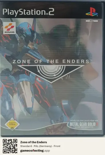 Zone of the Enders PlayStation 2, Germany box front