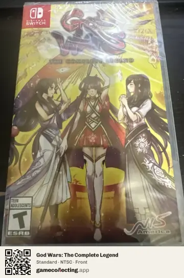 God Wars: The Complete Legend Nintendo Switch, NTSC box front