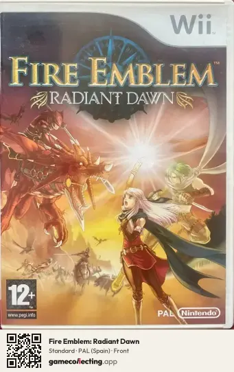 Fire Emblem: Radiant Dawn Nintendo Wii, Spain box front