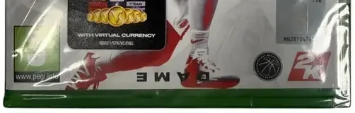 NBA 2K21, the PEGI square on its front