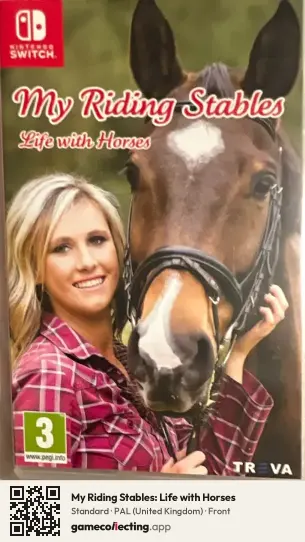 My Riding Stables: Life with Horses Nintendo Switch, United Kingdom box front