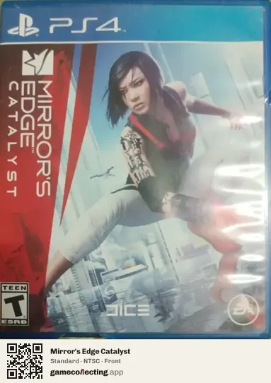 Mirror's Edge Catalyst PlayStation 4, NTSC box front