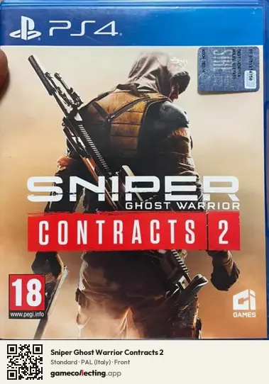 Sniper Ghost Warrior Contracts 2 PlayStation 4, Italy box front