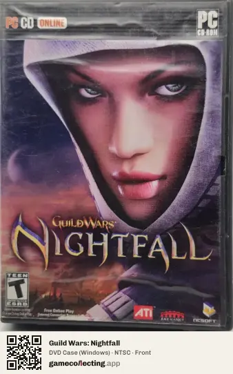 Guild Wars: Nightfall Computer, NTSC box front