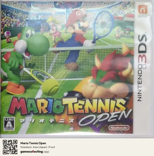 Mario Tennis Open Nintendo 3DS, Asia box front