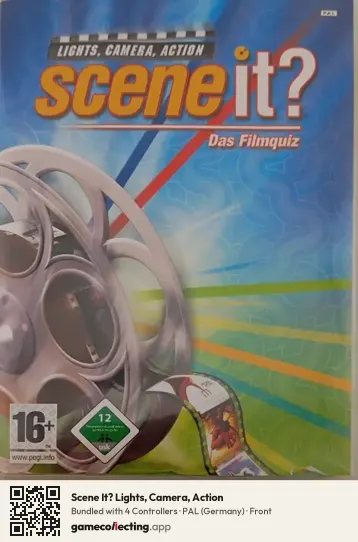 Scene It? Lights, Camera, Action Xbox 360, Germany box front