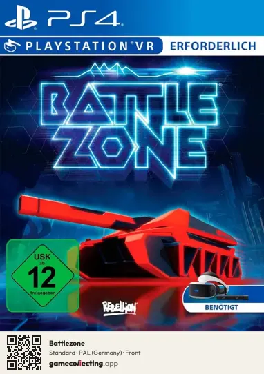 Battlezone PlayStation 4, Germany box front