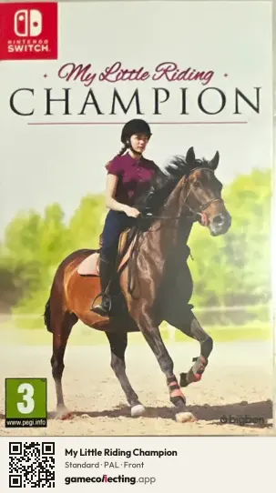 My Little Riding Champion Nintendo Switch, PAL box front