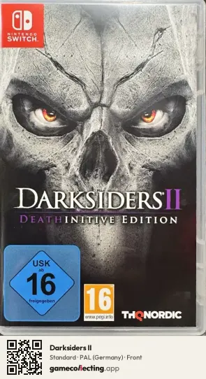 Darksiders II Nintendo Switch, Germany box front