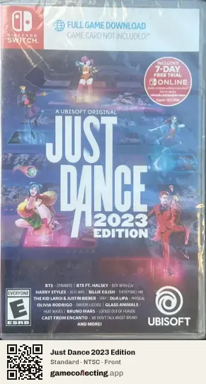 Just Dance 2023 Edition Nintendo Switch, NTSC box front