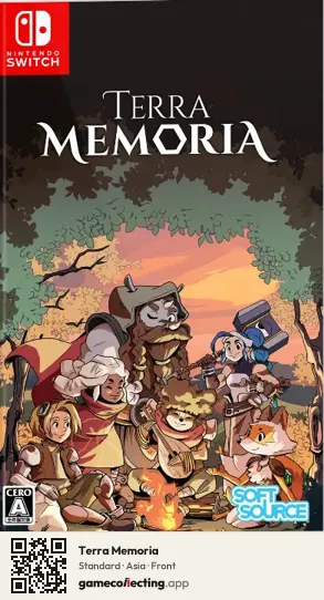 Terra Memoria Nintendo Switch, Asia box front