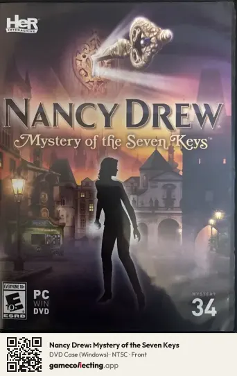 Nancy Drew: Mystery of the Seven Keys Computer, NTSC box front