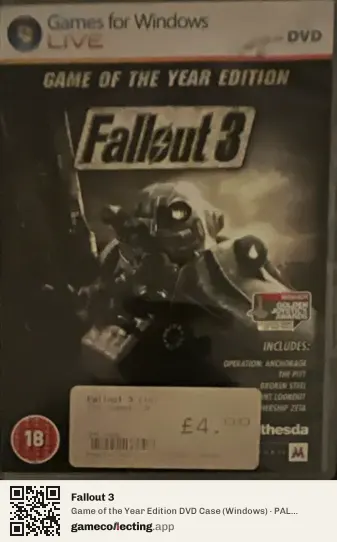 Fallout 3 Computer, United Kingdom box front